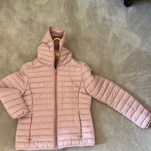 Save the Duck light pink puffer